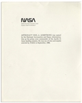 Neil Armstrong Signed 8'' x 10'' Photo -- With Steve Zarelli COA